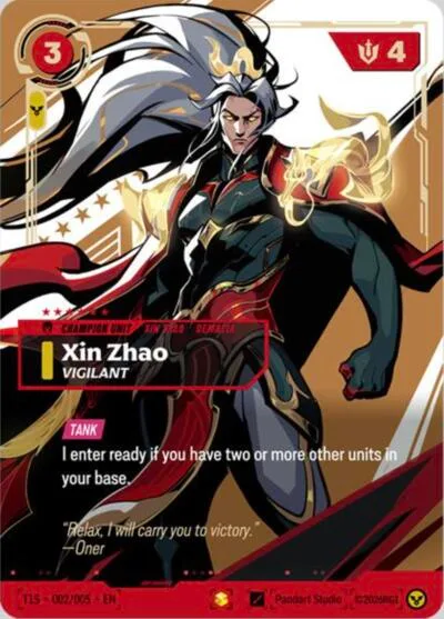 Xin Zhao, Vigilant (T1 Signature Edition · Oner)