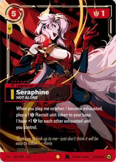 Seraphine, Not Alone (T1 Signature · Keria · Serial Numbered)