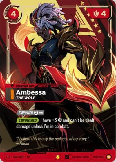 Ambessa, The Wolf (T1 Signature Edition · Doran)