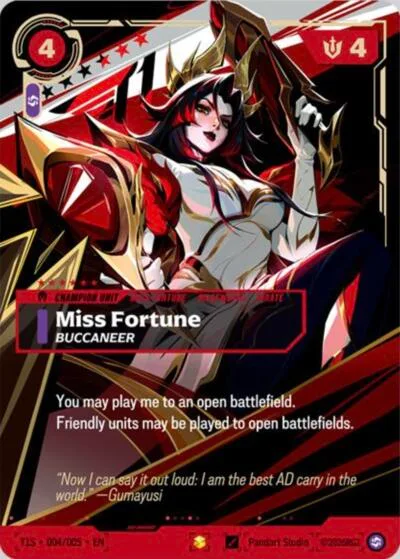 Miss Fortune, Buccaneer (T1 Signature Edition · Gumayusi)